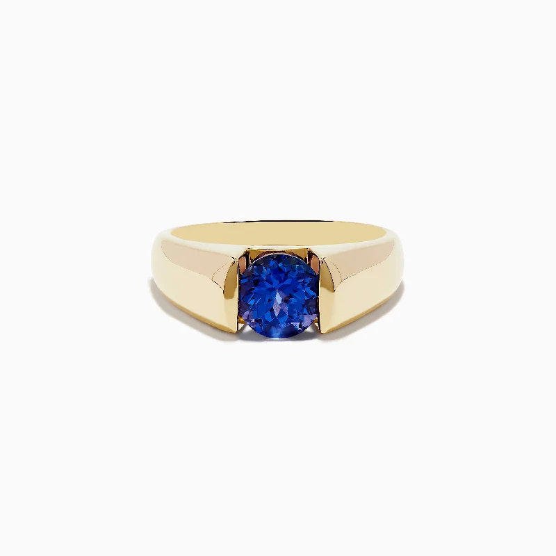 Nahla Siri 14K Yellow Gold Tanzanite Ring