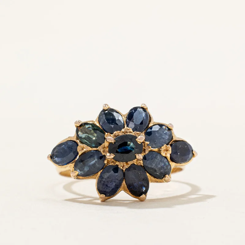 Sapphire Cocktail Ring | 2.85ctw | SZ 7.5 |