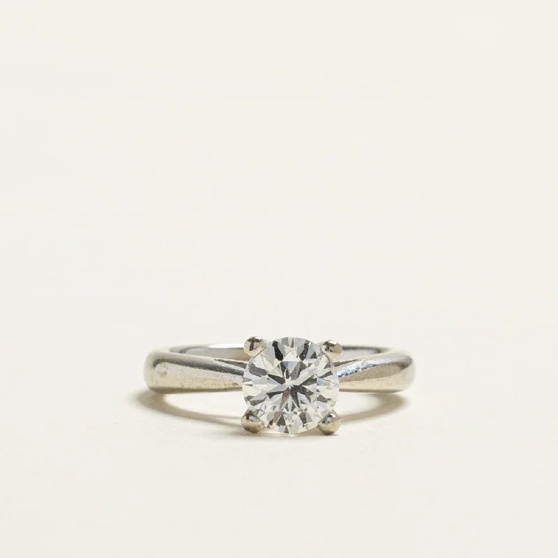 Solitaire Diamond Engagement Ring | 1.01ct VS2 I | SZ 4 |