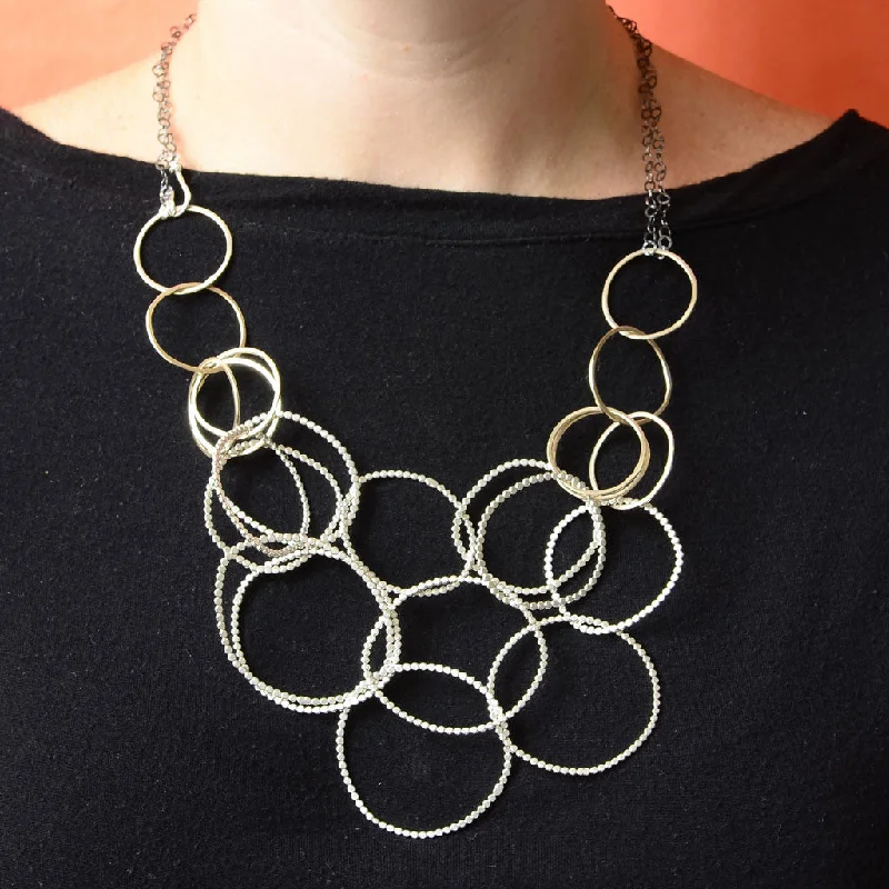 2-Way Hoop Necklace  (N1266)