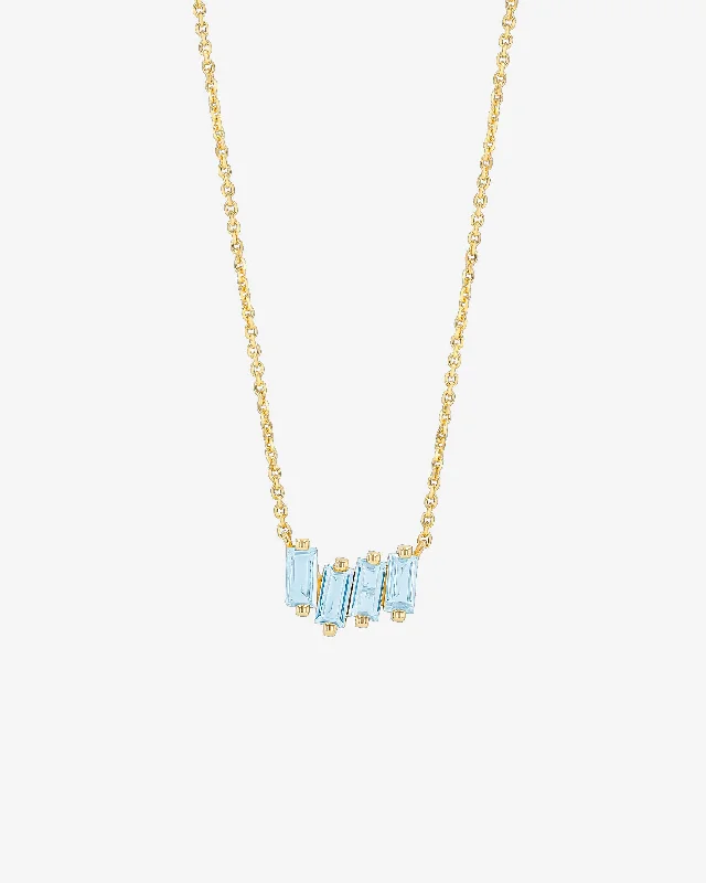 Amalfi Blue Topaz Mini Bar Pendant