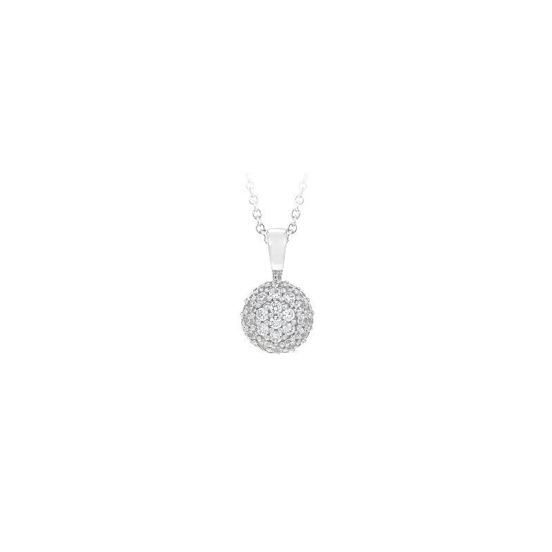 Lunetta White Pendant