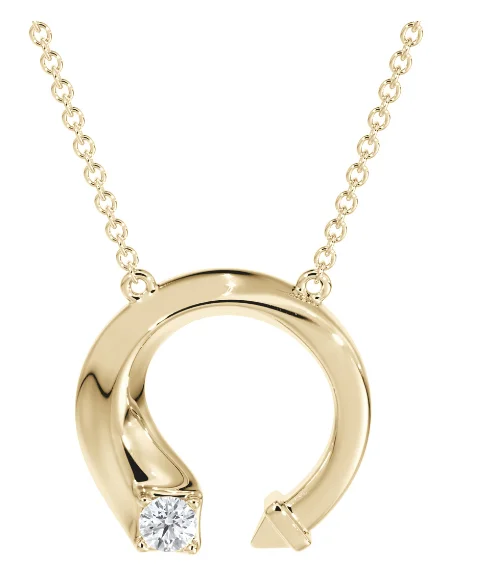 De Beers Forevermark Avaanti Yellow Gold Mini Diamond Pendant