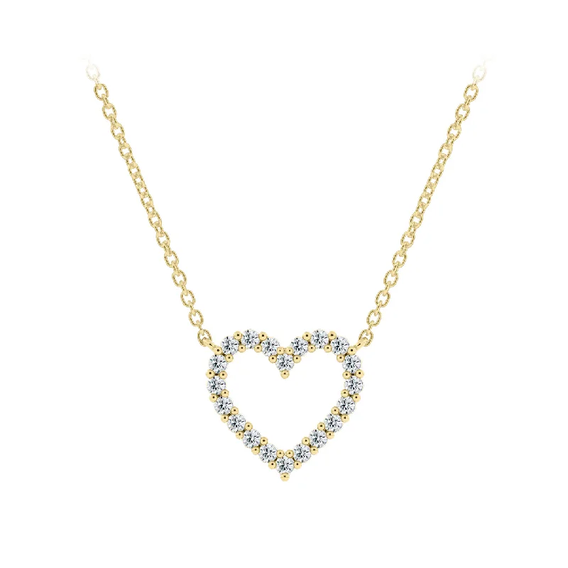 De Beers Forevermark Diamond Heart Necklace (0.48ctw)