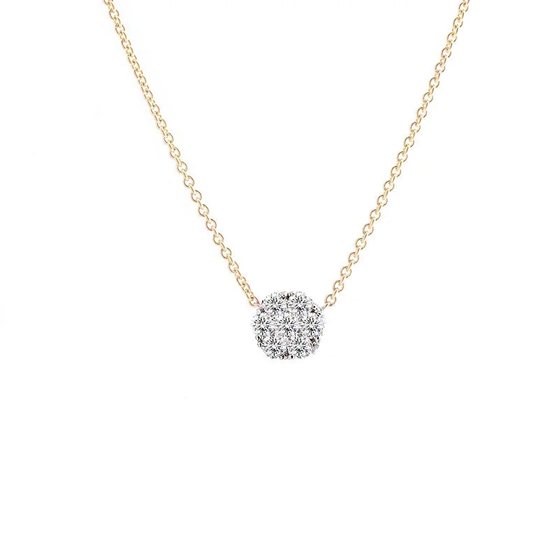 Harmony Jewel Collection Diamond Necklace, 2ct Look