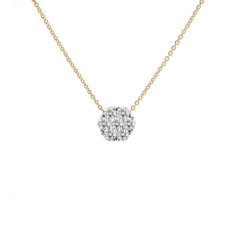 Harmony Jewel Collection Diamond Necklace, 3ct Look