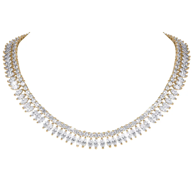 Marquise Reflection Necklace