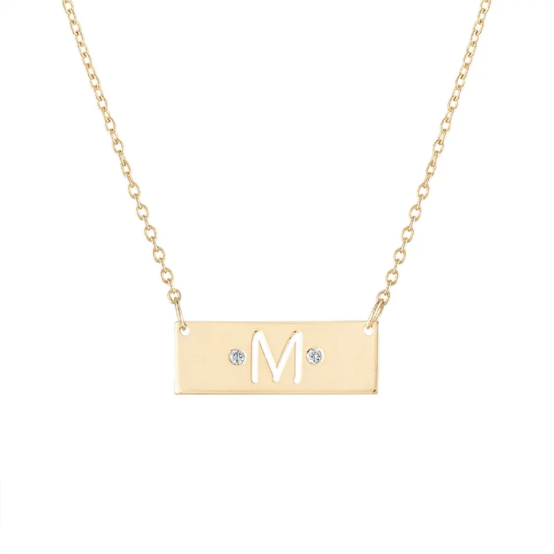 The Marielle Nameplate Necklace