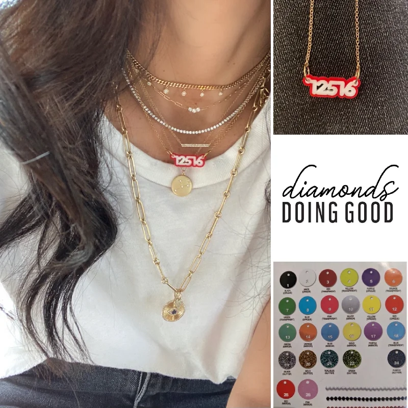 Pop of Color Necklace