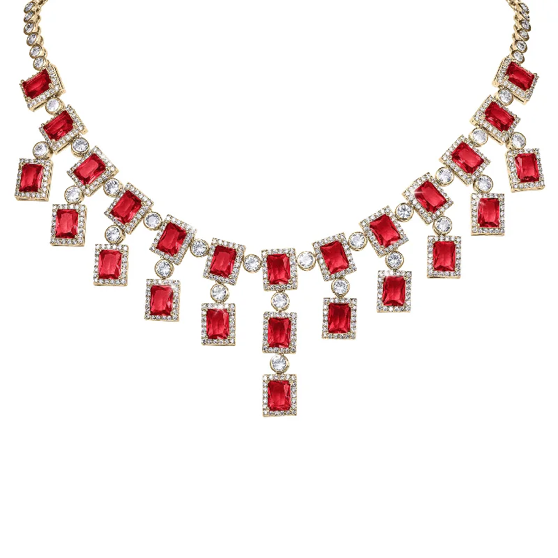 Royale Crimson Necklace