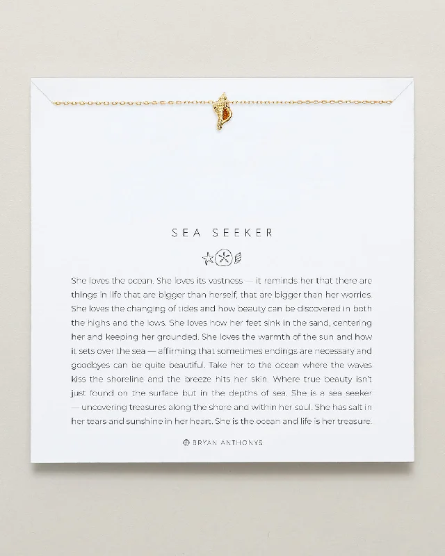 Sea Seeker Icon Necklace