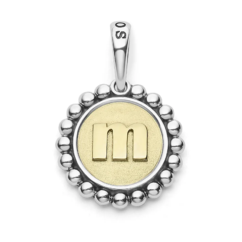 Signature Caviar M Initial Charm