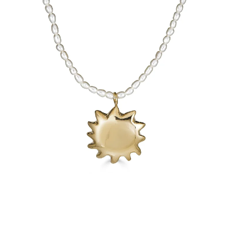 Sun Charm Necklace