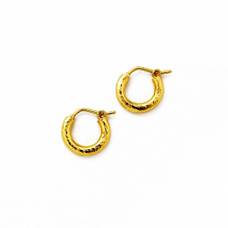 Elizabeth Locke Baby Hoop Earrings