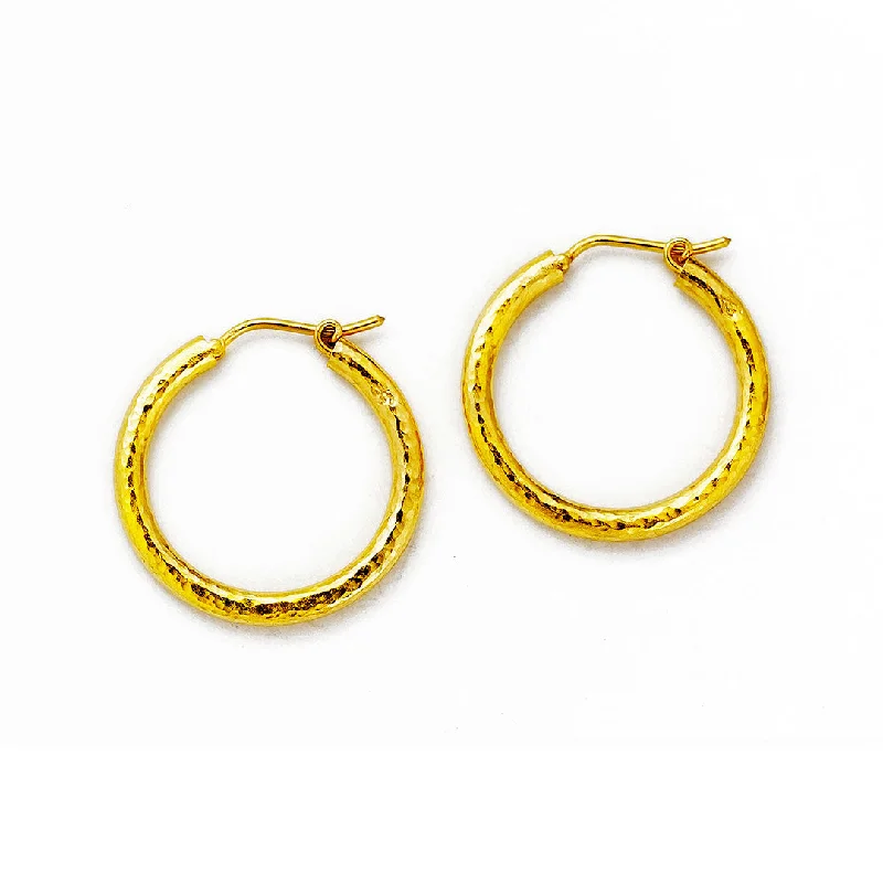 Elizabeth Locke Giant Hoop Earrings