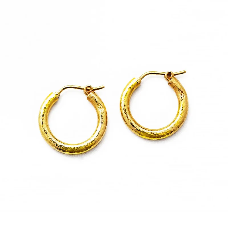 Elizabeth Locke Small Hoop Earrings