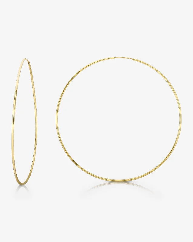 Endless Gold Hoops