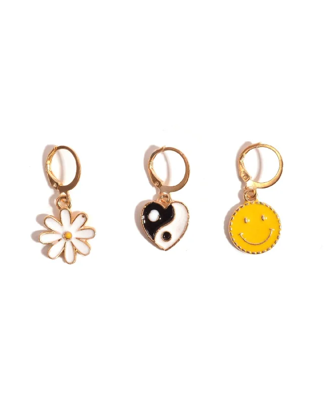 Good Vibes Earring Set