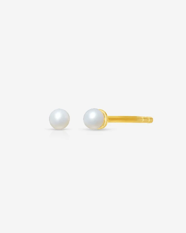 Petite Pearl Studs