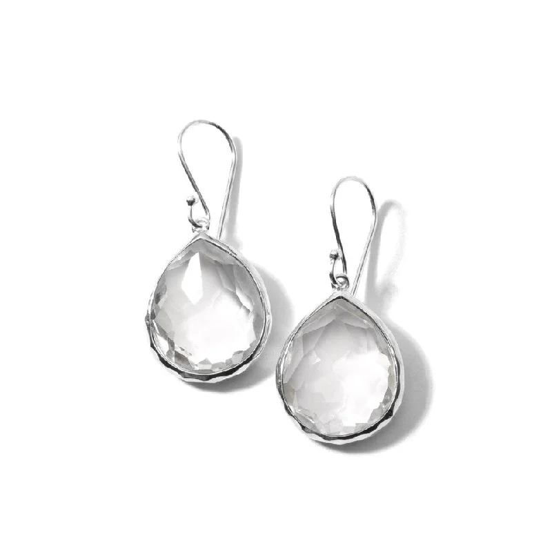 Rock Candy Small Teardrop Earrings in Sterling Silver