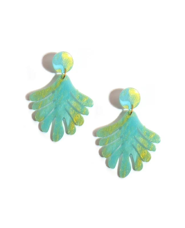 Simple Leaf Earrings