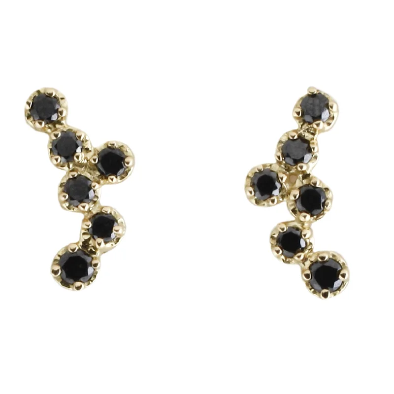 Hydra Black Diamond Studs