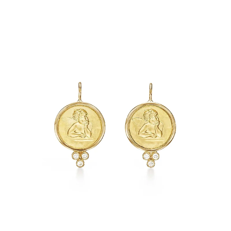 Temple St. Clair Angel Earrings