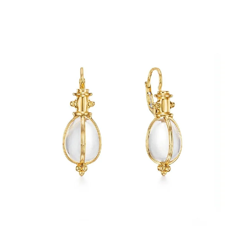 Temple St. Clair Classic Amulet Earrings