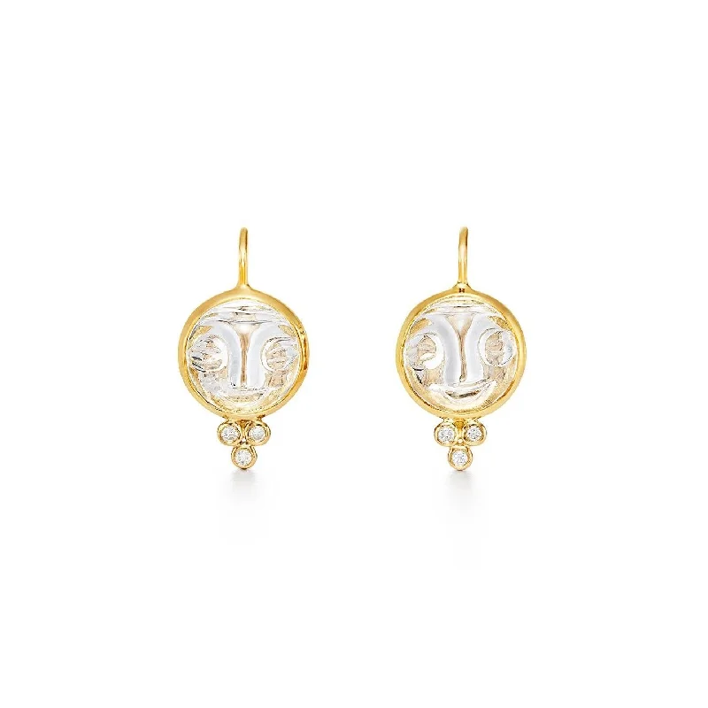 Temple St. Clair Moonface Earrings