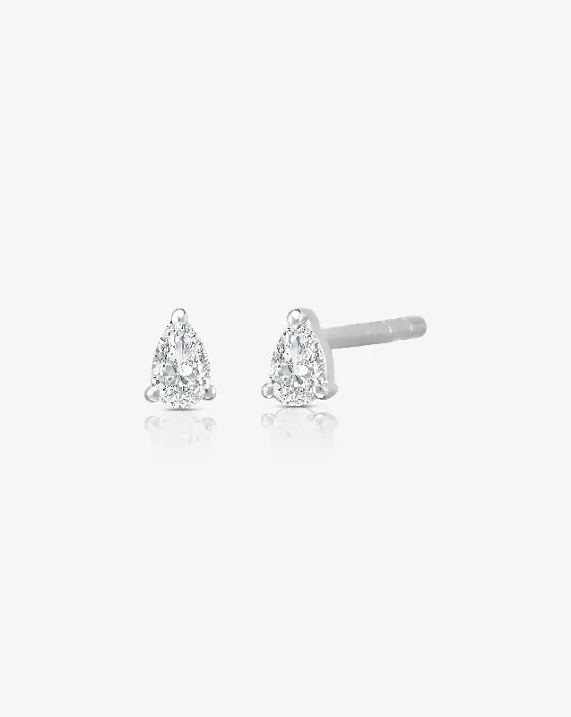 Tiny Pear Studs