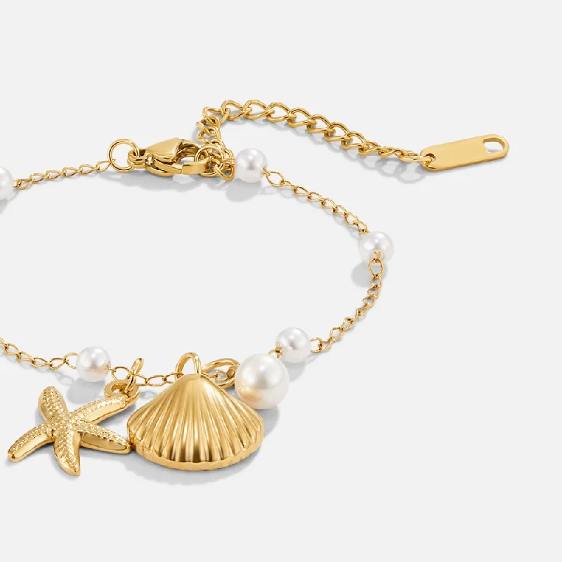 Aria Shell Charm Bracelet