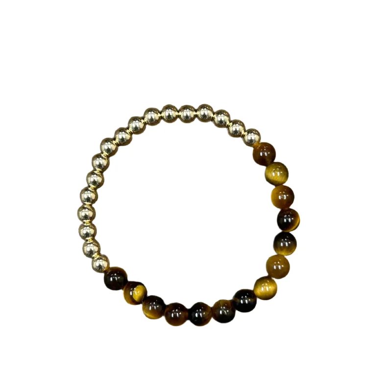 Quinn Tigerseye 14kt Gold Filled 6mm Bracelet