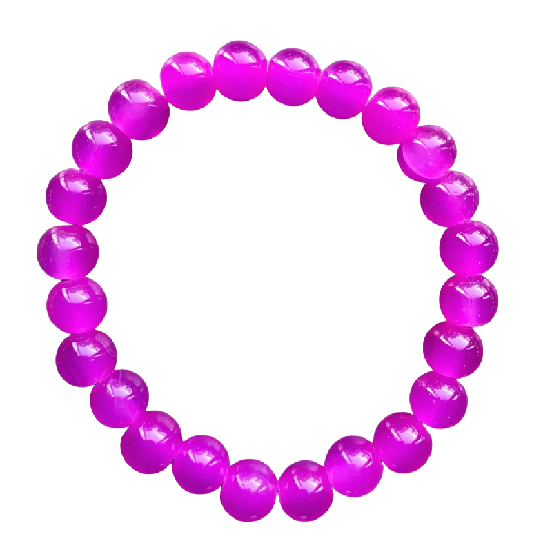 Flirty Fuchsia 8mm Bracelet