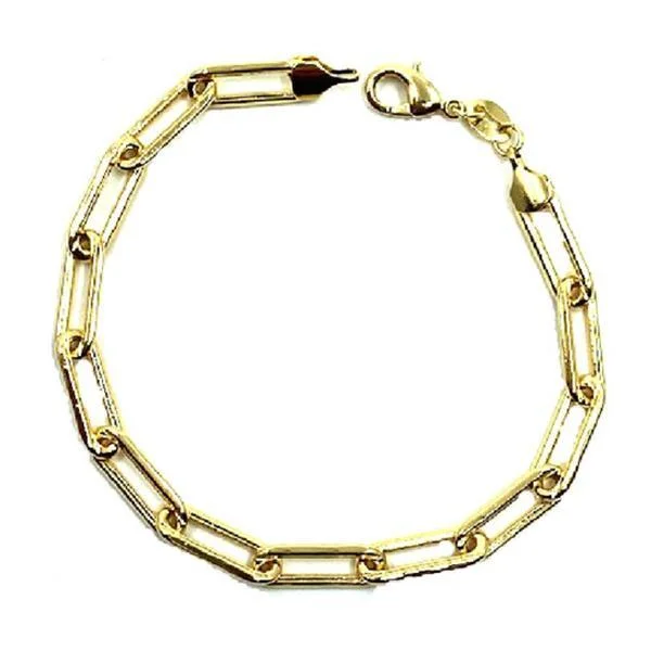 Link Bracelet: Gold Vermeil (BCG481)