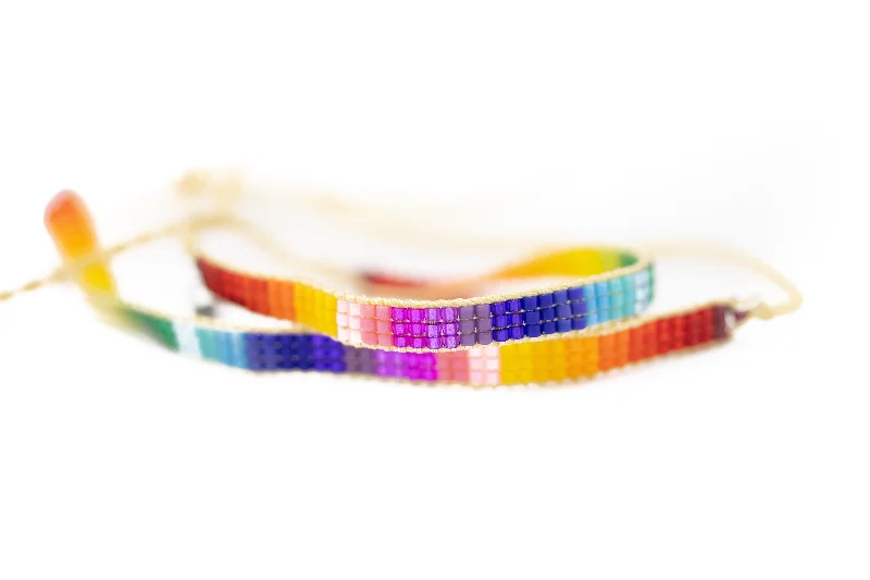 Rainbow Friendship Bracelets