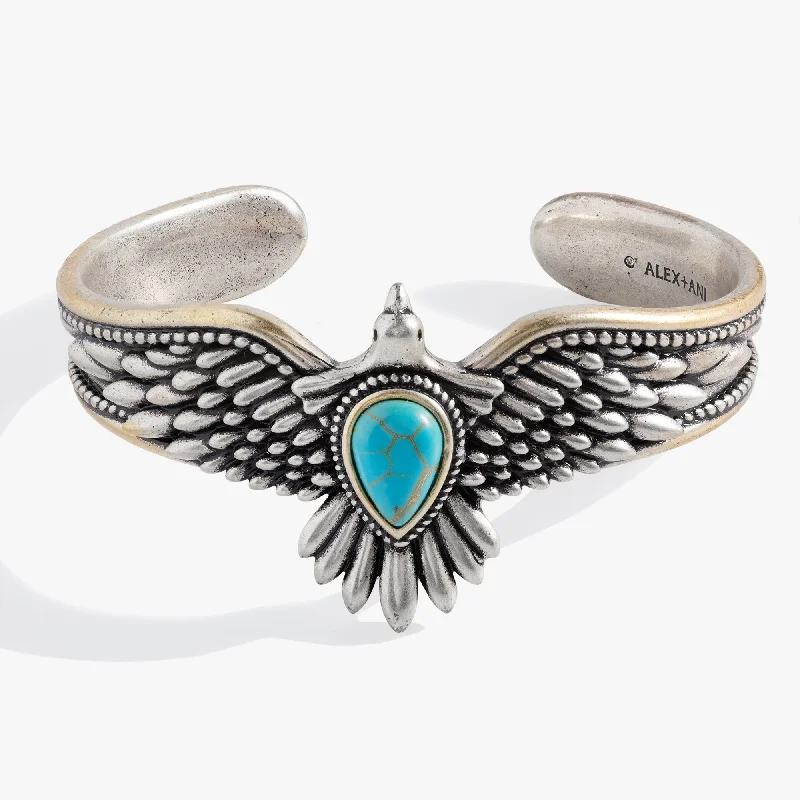 Turquoise Eagle Cuff Bracelet