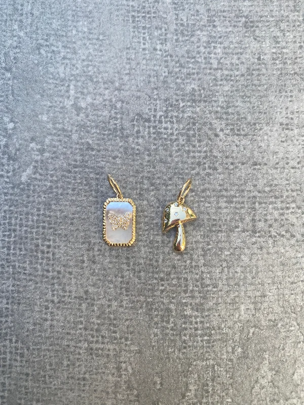 14k Gold Small Pendants