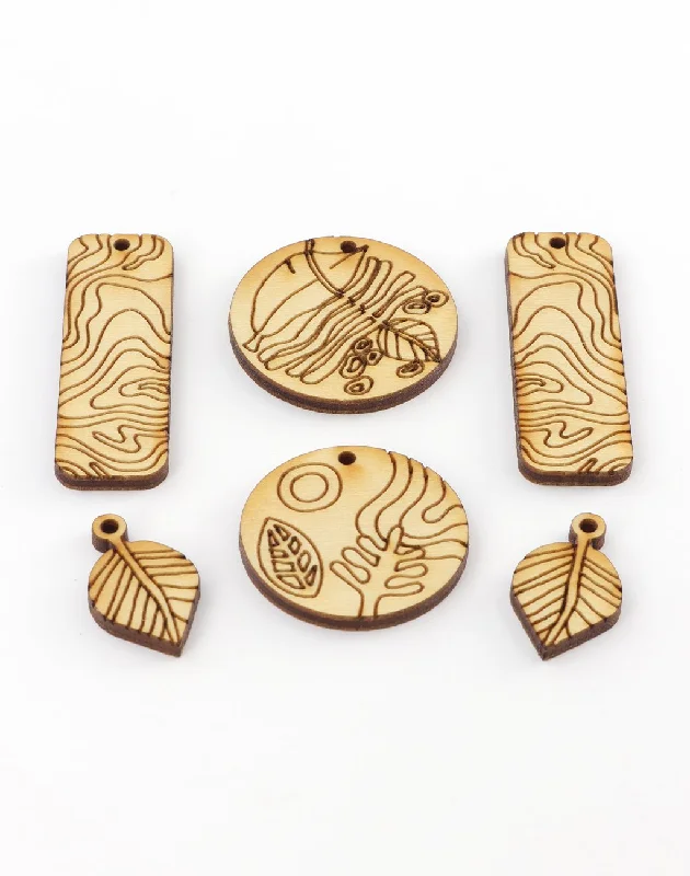 Terra Motif, Jewelry Pop Outs (1 panel, 6pcs/ea)