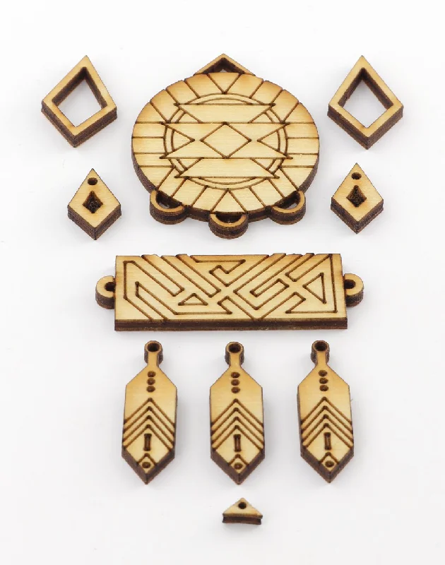 Spirit Path, Jewelry Pop Outs (1 panel, 9pcs/ea)