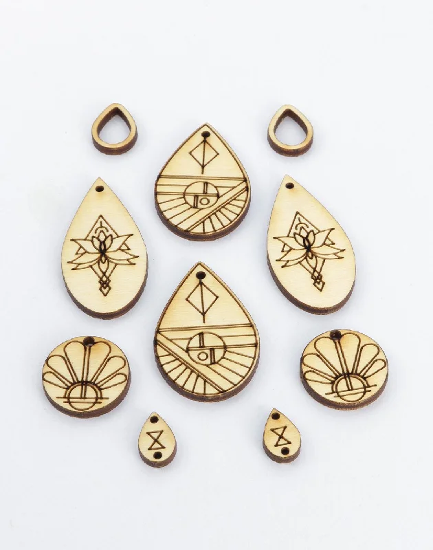 Sacred Beauty, Jewelry Pop Outs (1 panel, 10pcs/ea)