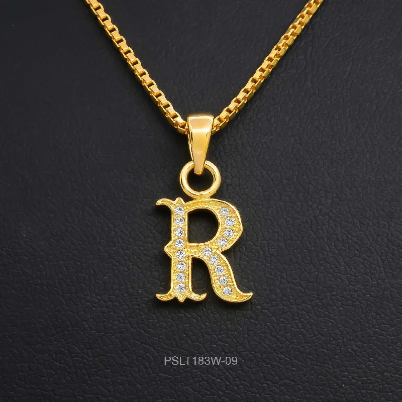 Gold Pendant PSLT183W-09