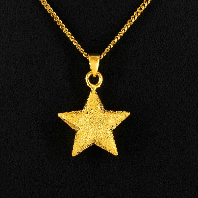 Golden Star  Pendant PGLT59-06