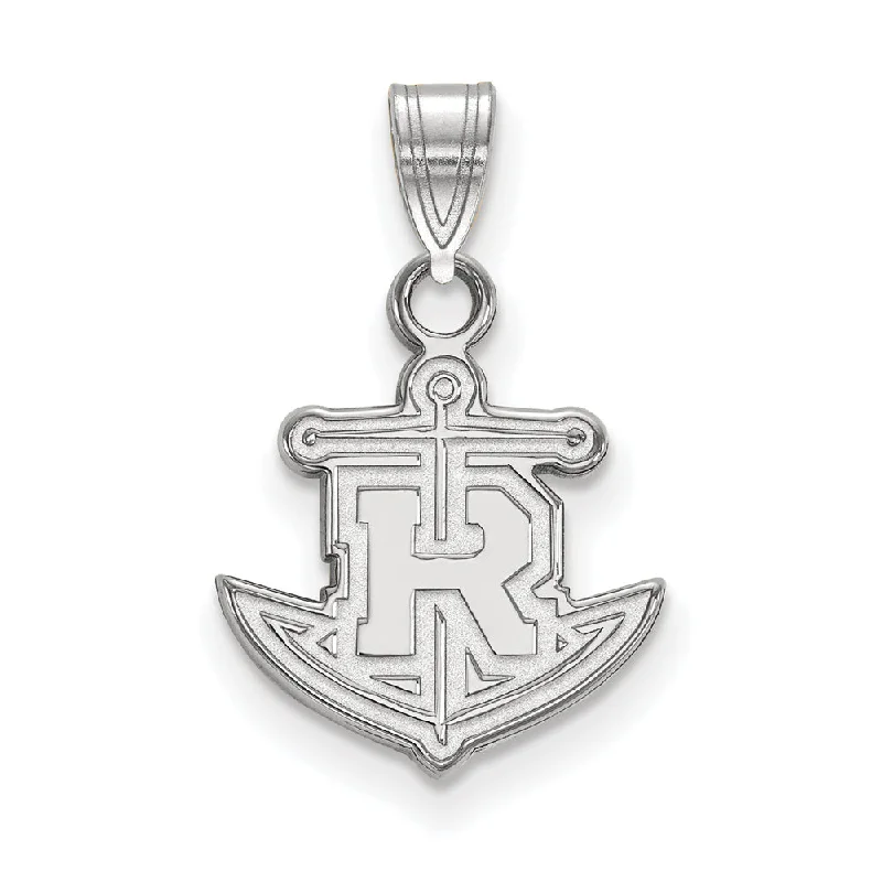 10k White Gold Rollins College Small Pendant