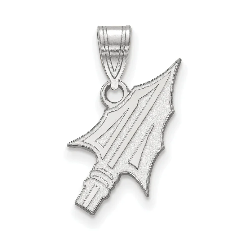 14k White Gold Florida State Medium Arrowhead Pendant