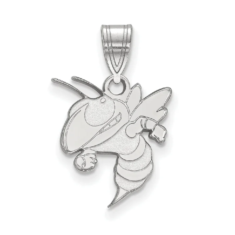 Sterling Silver Georgia Technology Medium Pendant