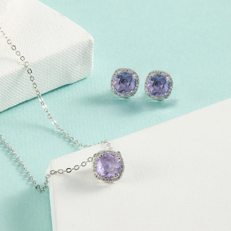 Nipura Lilac Alexandrina Necklace-set