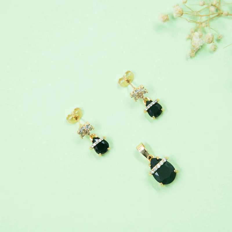 Nipura Onyx Kia Pendant-set