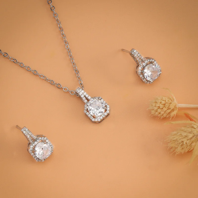 Nipura Zircon Leora Necklace Set